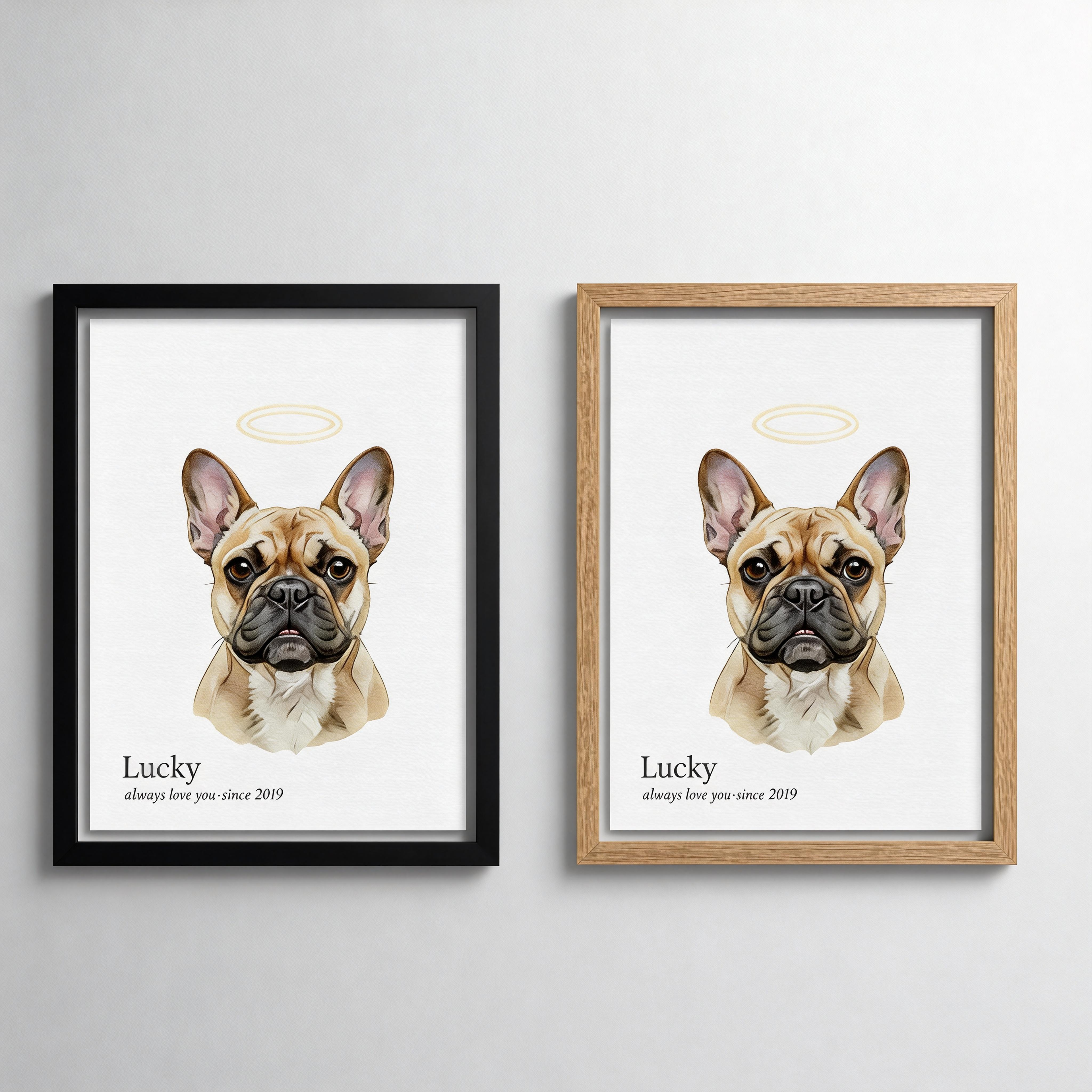 Custom Watercolor Portraits Using Pet Photo Personalized Digital Dog Portraits Cat Portraits Custom Dog Portraits Custom Pet Memorial Art
